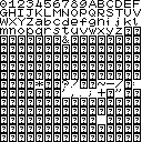 Kinema 8-bit font