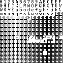 Kinema 8-bit narrow font